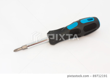 Screwdriver on a white background Screwdriver on a white background 89712191