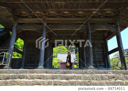 Walk around Nanno, Wolongsan Gyokiji Temple, 122 (Nanno Town, Kaizu City, Gifu Prefecture) 89714011