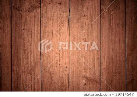 Old wooden red, brown background of boards with cracked and peeling paint. Wooden texture. Fence Old wooden red, brown background of boards with cracked and peeling paint. Wooden texture. Fence 89714547