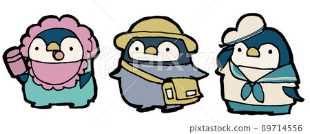 Penguins character kids 89714556
