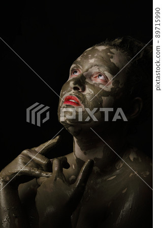 dirty smeared make up dirty smeared make up 89715990