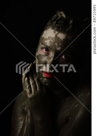 dirty smeared make up dirty smeared make up 89715993