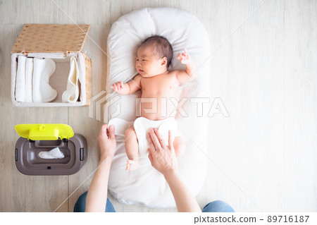 Diaper change cloth diapers SDGs 89716187