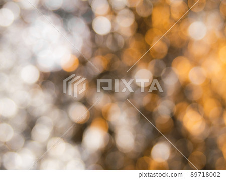 金色圓形模糊散景 89718002