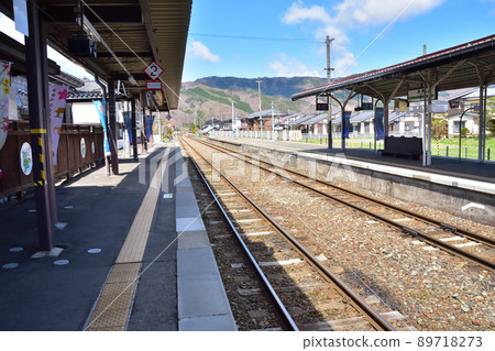 岩手JR釜石線遠野站 89718273