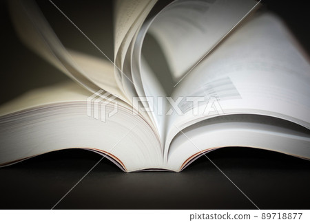 Books blown by the wind Books blown by the wind 89718877