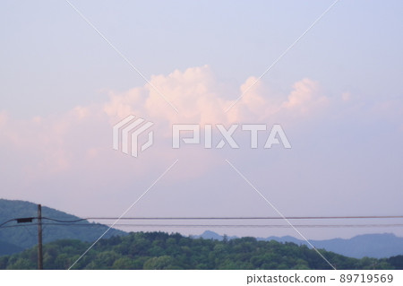 清爽的天空圖案 清爽的天空圖案 89719569