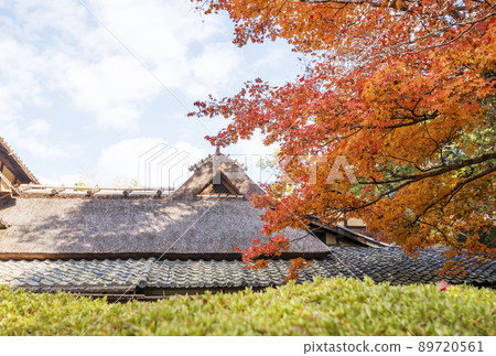 京都資仙堂、京都的紅葉名勝、資仙堂定山寺、紅葉和日本庭園、京都觀光景點 89720561