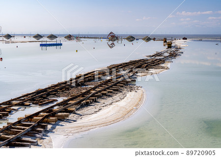 Chaka Salt Lake, Qinghai Province, China 89720905