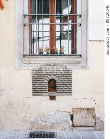 A small door like a dwarf's house 89720946