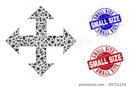 Expand Mosaic of Fractions with Small Size Distress Seals 89722250