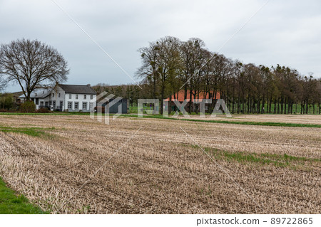 Farmland and trees at the Dutch countryside around Urmond Farmland and trees at the Dutch countryside around Urmond 89722865