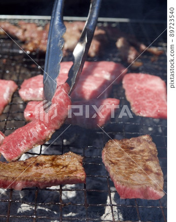 Grilled meat BBQ barbecue grilled beef summer vacation Grilled meat BBQ barbecue grilled beef summer vacation 89723540