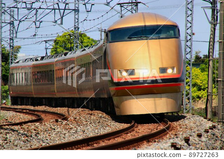 初夏去日光路......東武特快“Spacia”乘坐豪華特快前往日光/鬼怒川 89727263