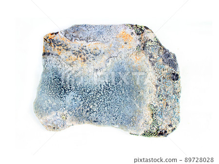 stone from the mountains tundra on a white background stone from the mountains tundra on a white background 89728028