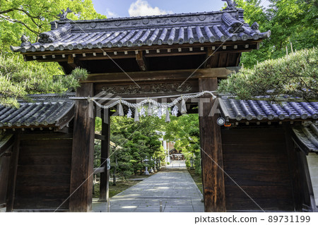 田村神社瑞神門香川縣高松市 田村神社瑞神門香川縣高松市 89731199