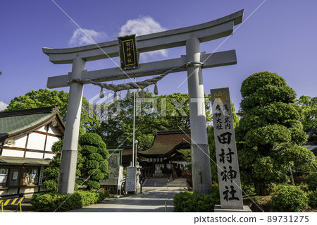 Tamura Shrine Omotesando Torii, Takamatsu City, Kagawa Prefecture 89731275