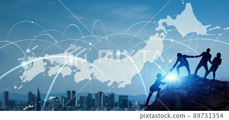 日本商業網絡 互相幫助的人 89731354