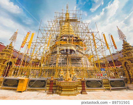 Wat Phrathat Cho Hae in Phrae, Thailand Wat Phrathat Cho Hae in Phrae, Thailand 89731501