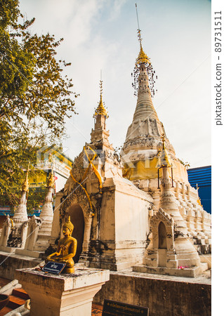 Wat Chom Sawan temple in Phrae, Thailand Wat Chom Sawan temple in Phrae, Thailand 89731511