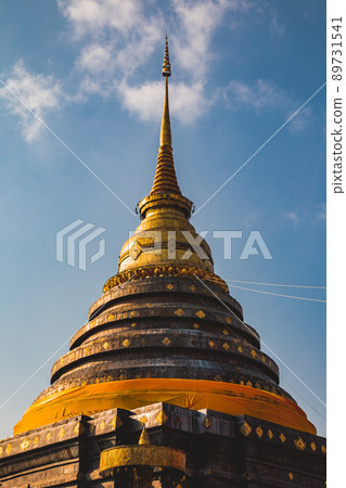 Wat Phra That Lampang Luang in Lampang in Lampang Province, Thailand. Wat Phra That Lampang Luang in Lampang in Lampang Province, Thailand. 89731541