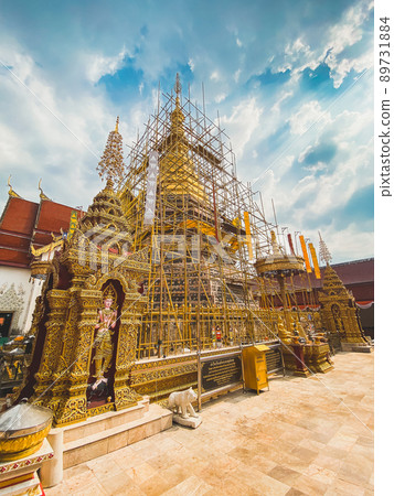 Wat Phrathat Cho Hae in Phrae, Thailand 89731884