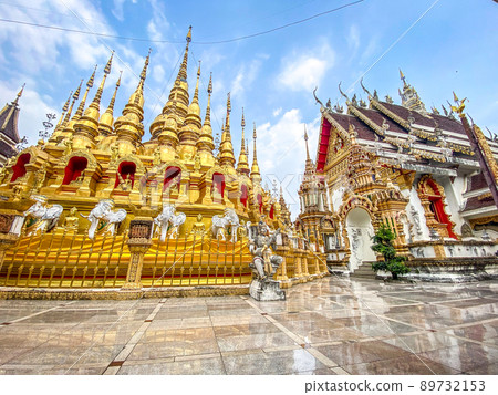 Wat Phrathat Suthon Mongkhon Khiri temple complex in Phrae, Thailand 89732153