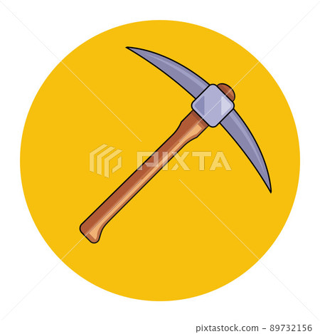 an old pick for resource extraction. working tool in the mine. an old pick for resource extraction. working tool in the mine. 89732156