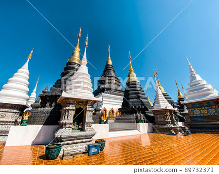 Wat Ban Den or Wat Banden complex temple in Mae Taeng District, Chiang Mai, Thailand Wat Ban Den or Wat Banden complex temple in Mae Taeng District, Chiang Mai, Thailand 89732371