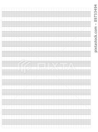 Printable Sheet Music for Letter/a4. Blank Sheet Music Printable. Piano  Staff Paper. Blank Music Paper. 