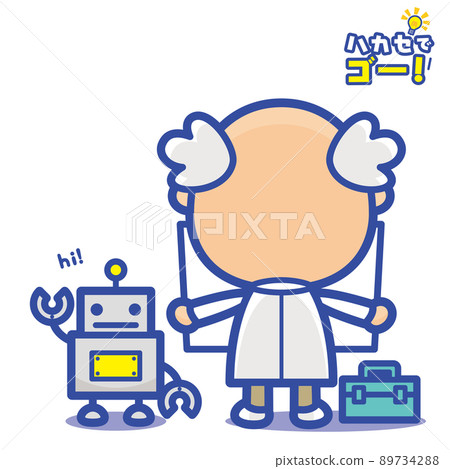 和Hakase一起去吧!身著白大褂的天才博士·細讀材料(藍色) 和Hakase一起去吧!身著白大褂的天才博士·細讀材料(藍色) 89734288