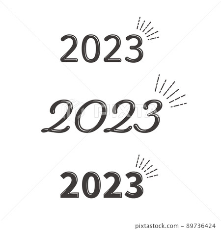 2023簡約logo類立體設計人物集黑白 89736424