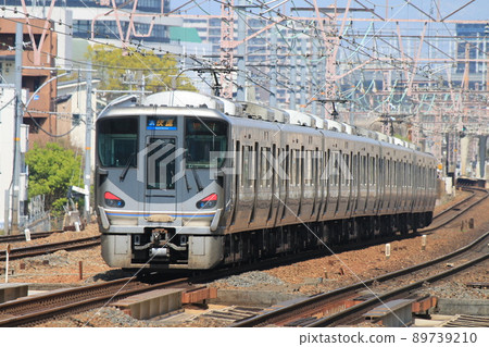 JR神戶線塚本站225系快速 89739210