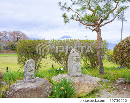 信州安曇野淡藍時代祖神 89739920