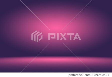 Abstract smooth purple backdrop room interior background 89740427