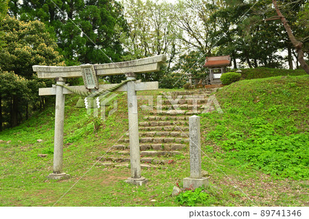 日本的100個精美城堡，七尾城 89741346