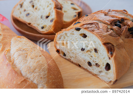 Bread bakery close-up material Bread bakery close-up material 89742014