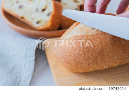 麵包烘焙特寫素材 麵包烘焙特寫素材 89742024