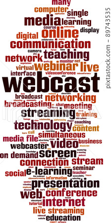 Webcast word cloud 89743535