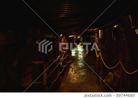 Ashio Copper Mine Ruins Inside Tsudo Pit Ashio Copper Mine Ruins Inside Tsudo Pit 89744680