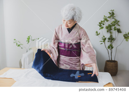 和服女人 tato 紙 和服女人 tato 紙 89745408