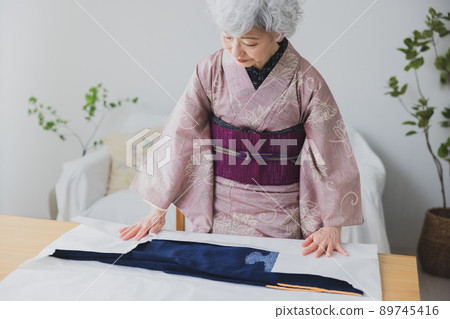 和服女人 tato 紙 和服女人 tato 紙 89745416
