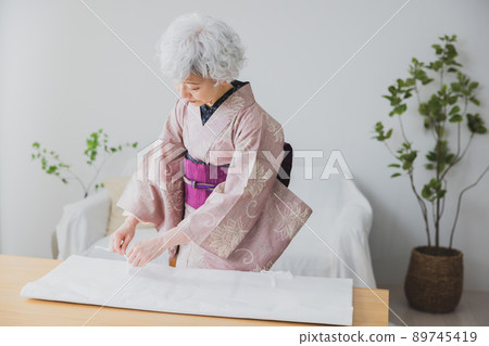 和服女人 tato 紙 和服女人 tato 紙 89745419
