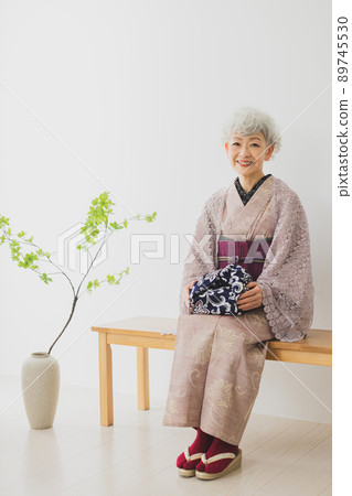 Pink tsumugi furoshiki 89745530