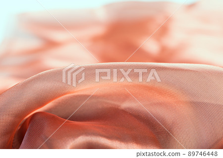 The texture of the fabric is close-up brown. The texture of the fabric is close-up brown. 89746448