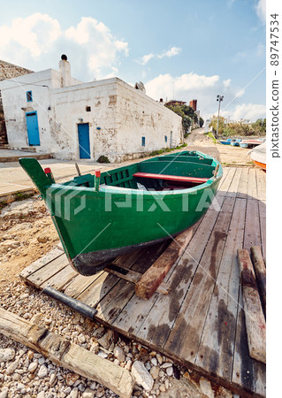 Beautiful scenery of Polignano a Mare, town in the province of Bari, Puglia. Beautiful scenery of Polignano a Mare, town in the province of Bari, Puglia. 89747534