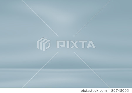 Abstract Luxury gradient Blue background. Smooth Dark blue with Black vignette Studio Banner. 89748093
