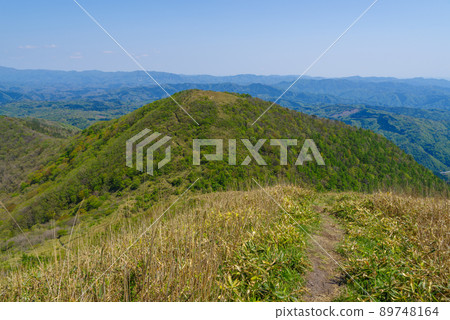 三部山三部山-風越山-通地獄-從房間到展望台的景色（2022年5月） 89748164