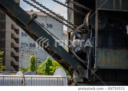 Alley Karasukojima-Crane for loading torpedoes Alley Karasukojima-Crane for loading torpedoes 89750552