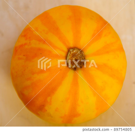 fresh yellow pumpkin fresh yellow pumpkin 89754805